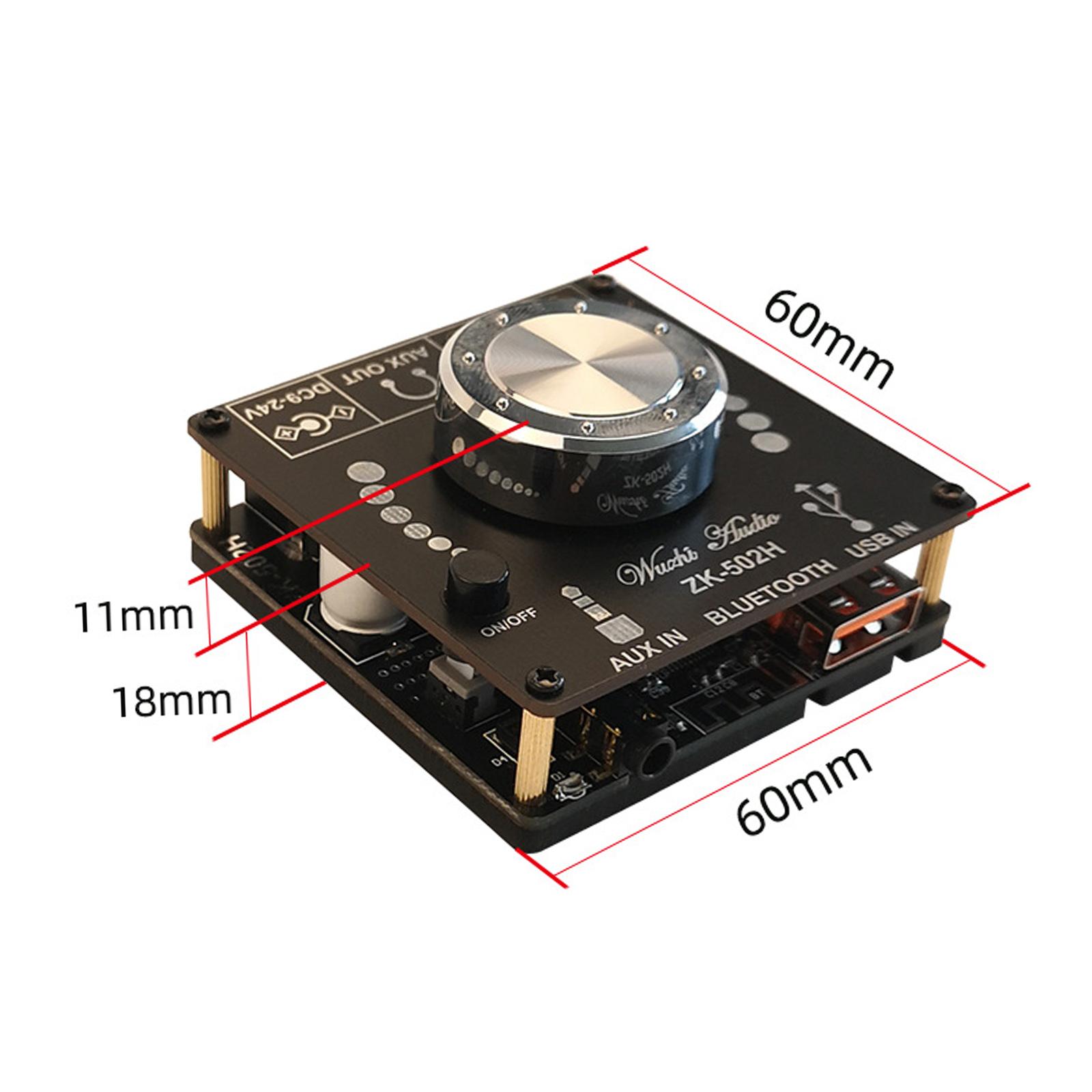 Amplifier Board Power Module Dual Channel for Store Theater Speakers DIY