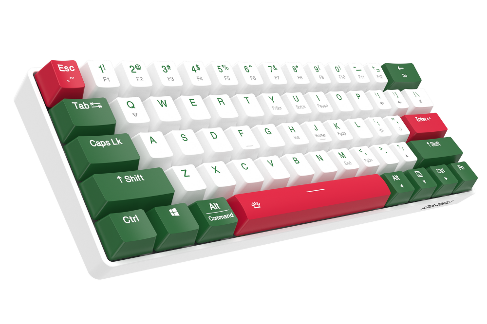 Bàn phím cơ Gaming DAREU EK861 Green White - Hàng Chính Hãng