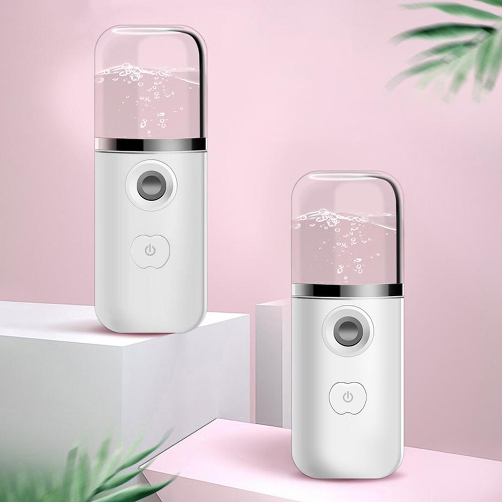 Máy phun hơi xông da mặt mini di động sạc điện USB