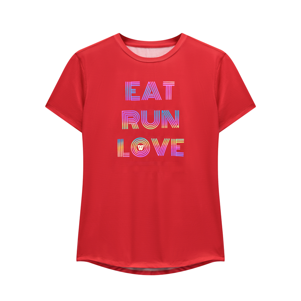 ÁO THUN THỂ THAO THỜI TRANG ONWAYS MỎNG NHẸ NHANH KHÔ NỮ EAT-RUN-LOVE CLOUDTEK T-SHIRT WOMEN