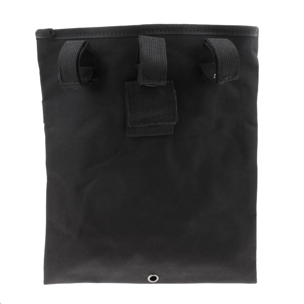 Outdoor Foldable Molle Utility Storage Bag Waist Belt Magazine Drop Pouch for Hiking