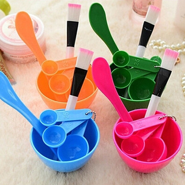 Bộ Dụng Cụ Trộn Bột Đắp Mặt Nạ 4 In 1 Florami