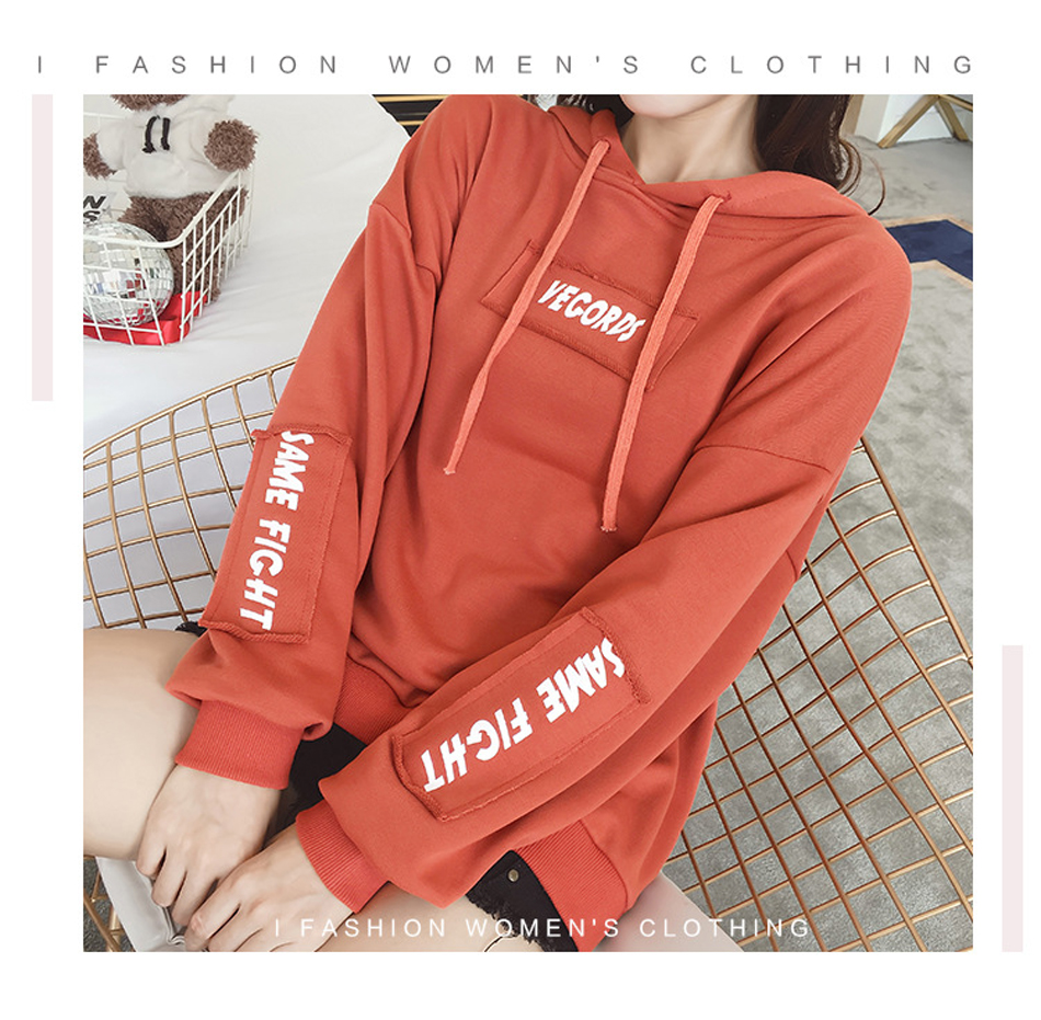 Áo hoodie vải siêu mịn Hàn Quốc ulzzang girl có nón