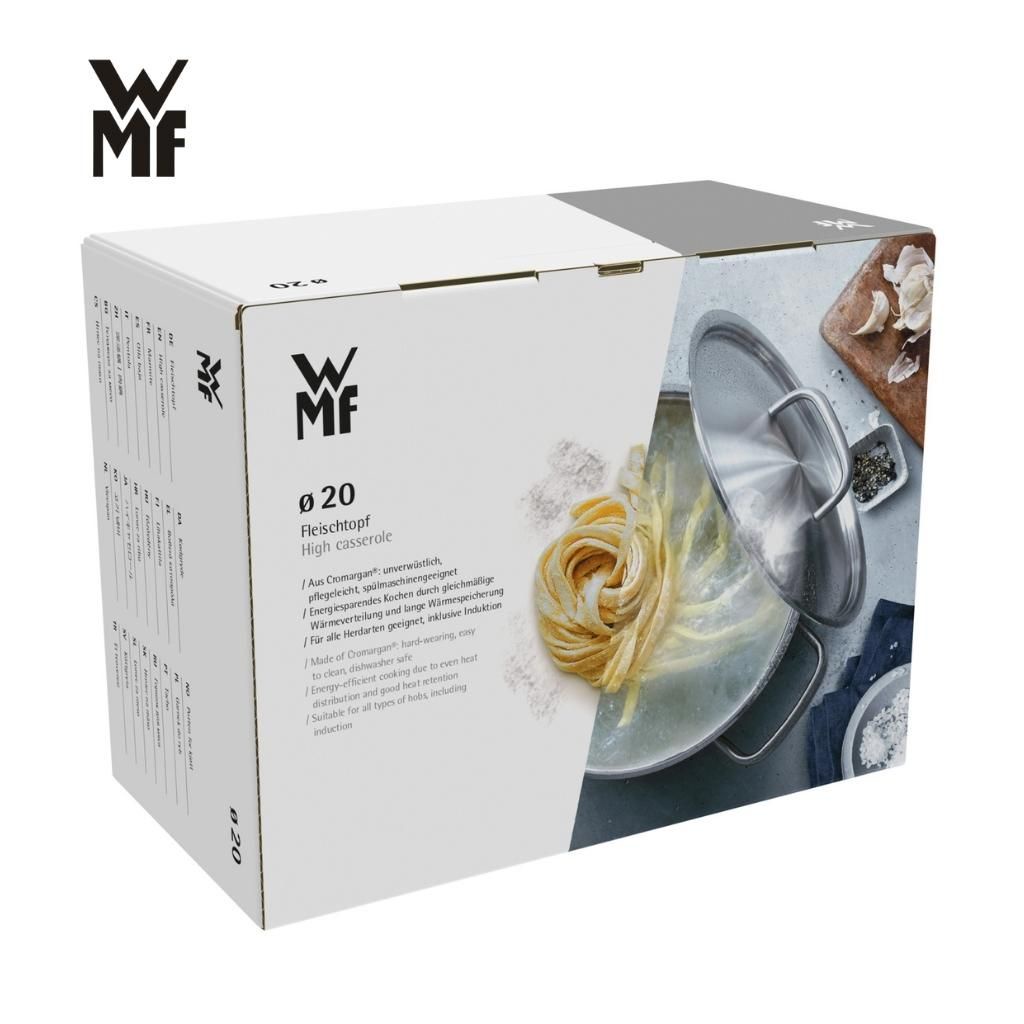 Nồi Đáy Từ 3 Lớp WMF Provence Plus High Casserole 20cm 3.5L Nguyên Khối Dùng Cho Mọi Loại Bếp  - 0722206380