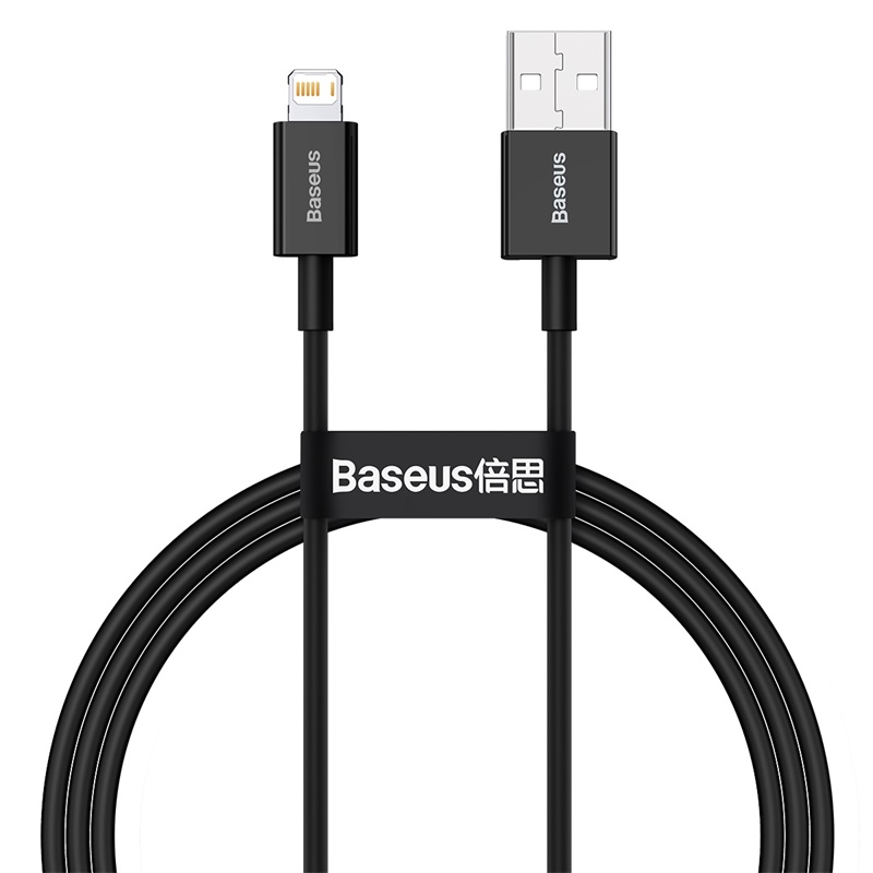 Cáp sạc Ln Baseus Superior Series Fast Charging Data Cable cho iPhone/ iPad (2.4A, 480Mbps, Fast charge, ABS/ TPE Cable) (Hàng chính hãng)