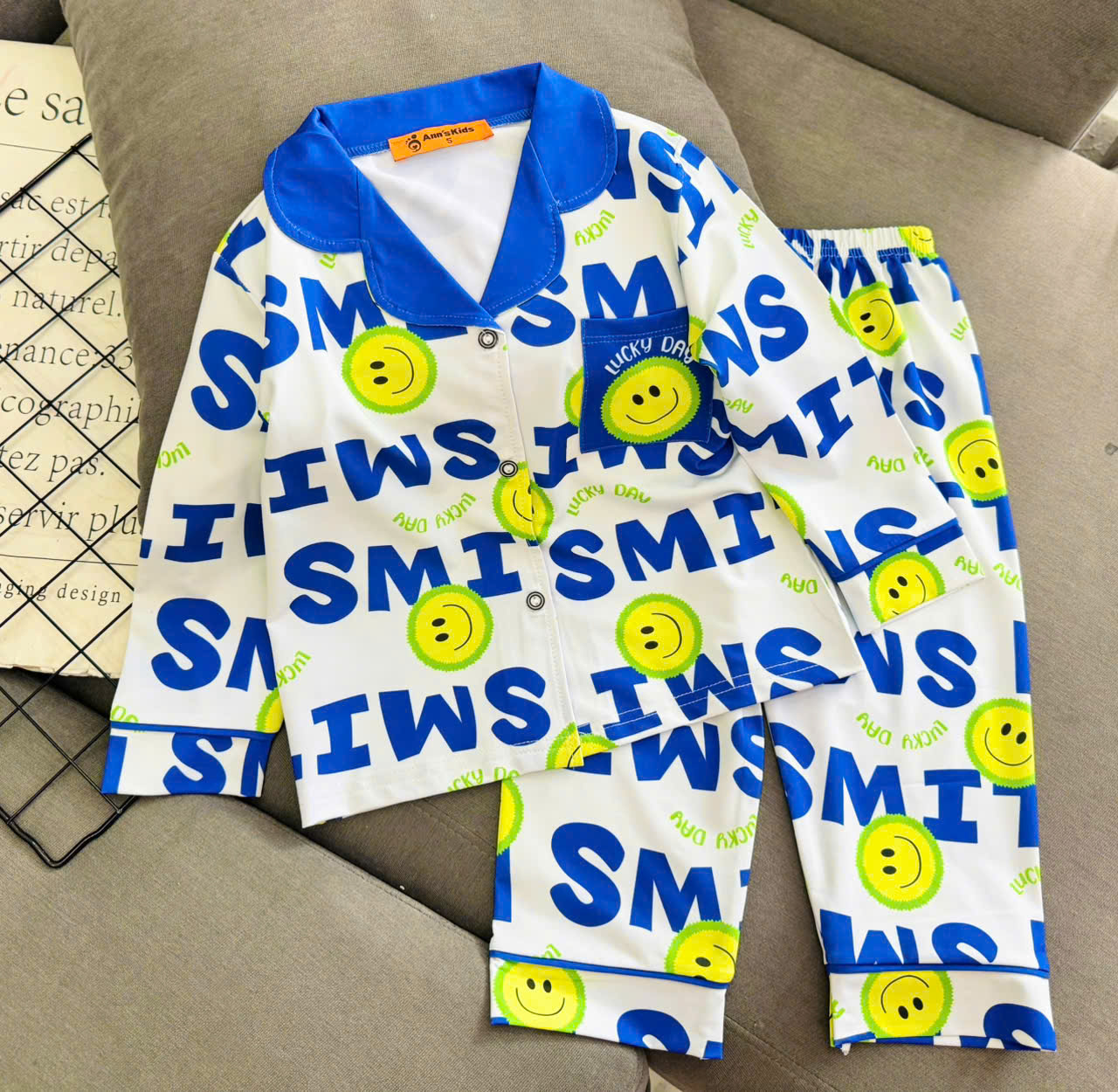 Đồ bộ bé trai, bộ ngủ dài tay pijama pizama cho bé trai size lớn 12-40KG chất thun lạnh mềm mịn mát