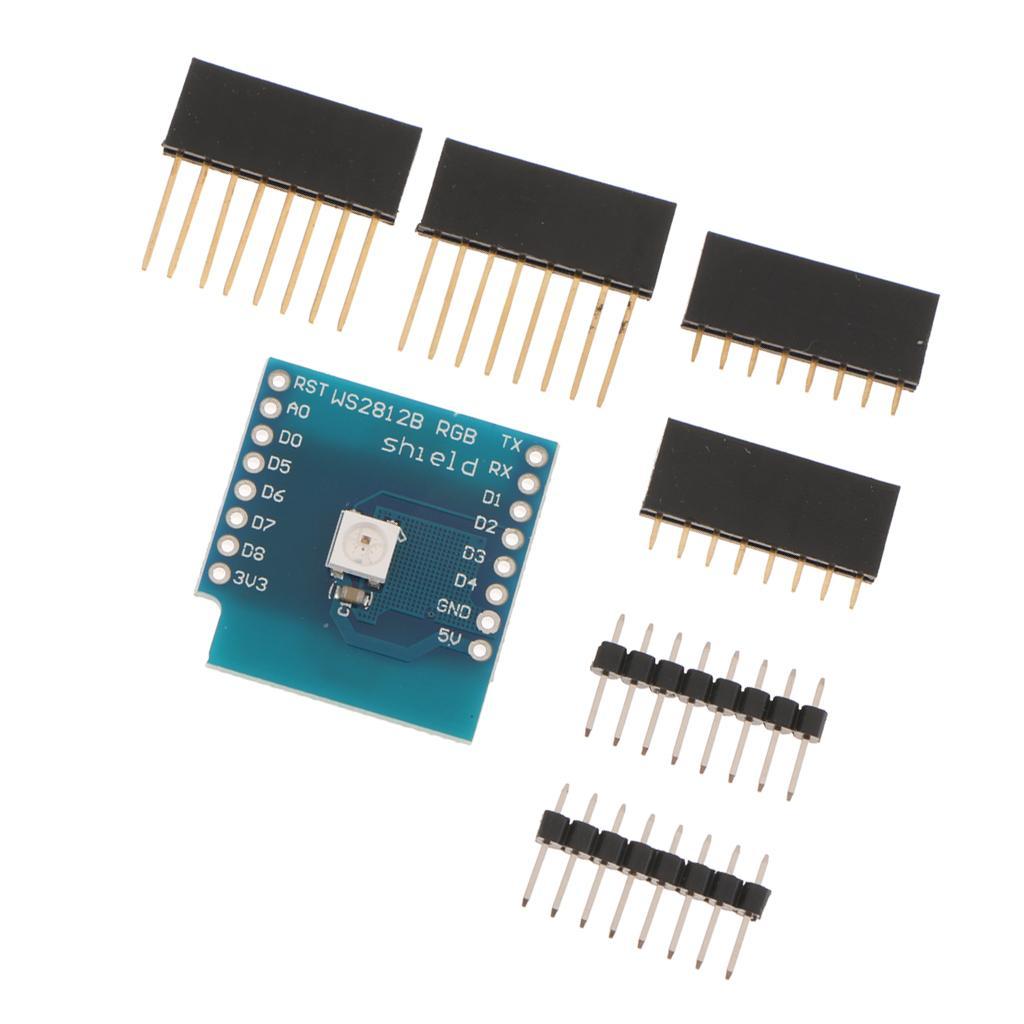 RGB SMD LED Module for for D1 Mini WIFI Full Color Pwm Tricolor LED For MCU