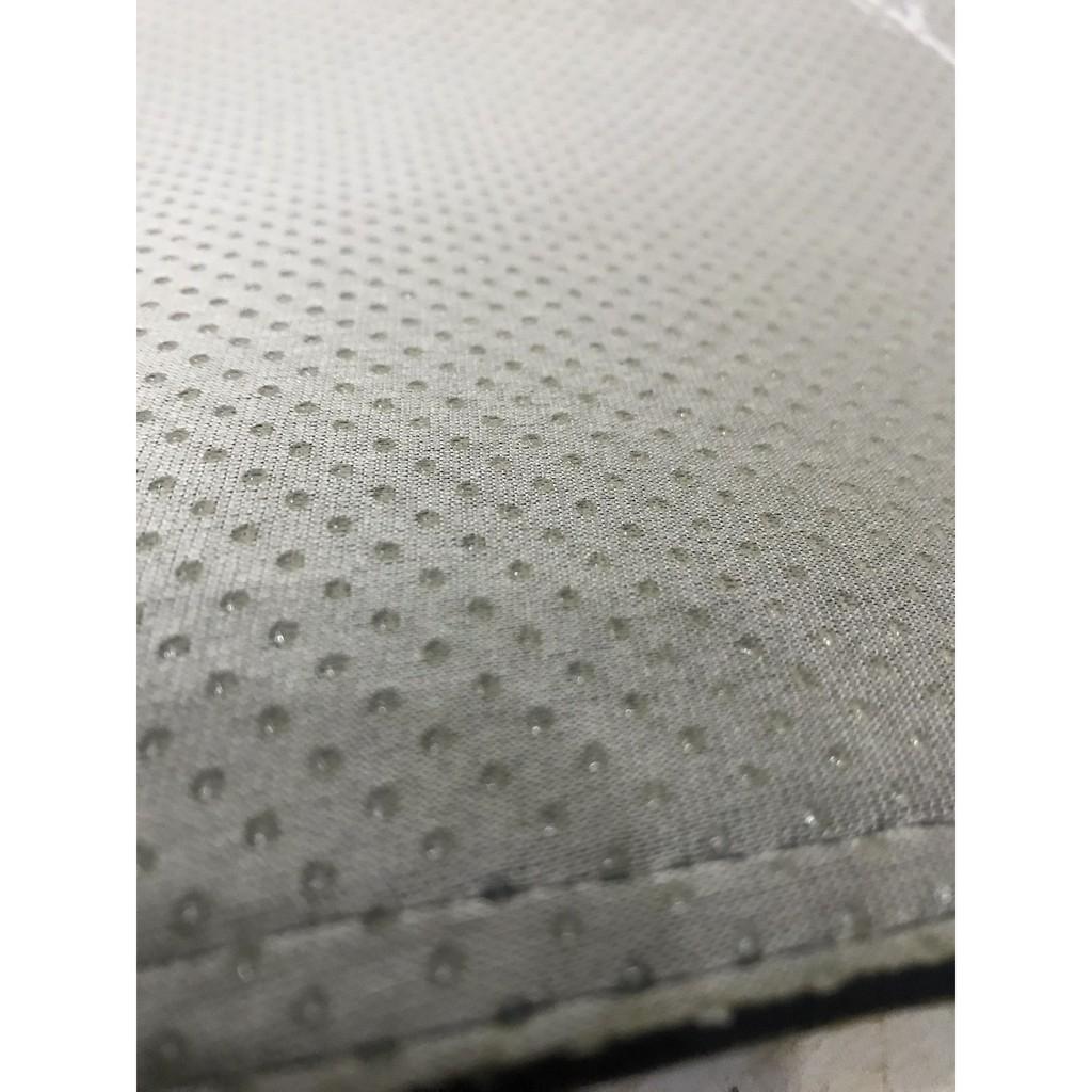 Thảm taplo da vân carbon cao cấp Santafe