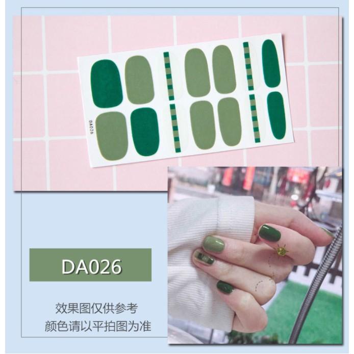 Dán móng tay 3D Korean Style Fashion nail sticker loại tốt