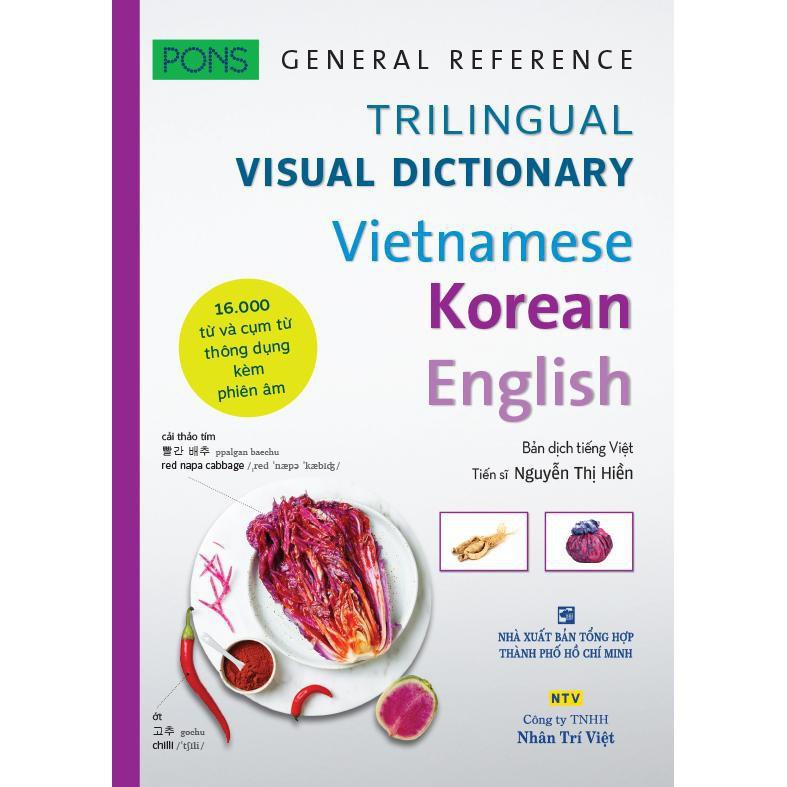 Sách - Pons General Reference – Trilingual Visual Dictionary Vietnamese–Korean–English