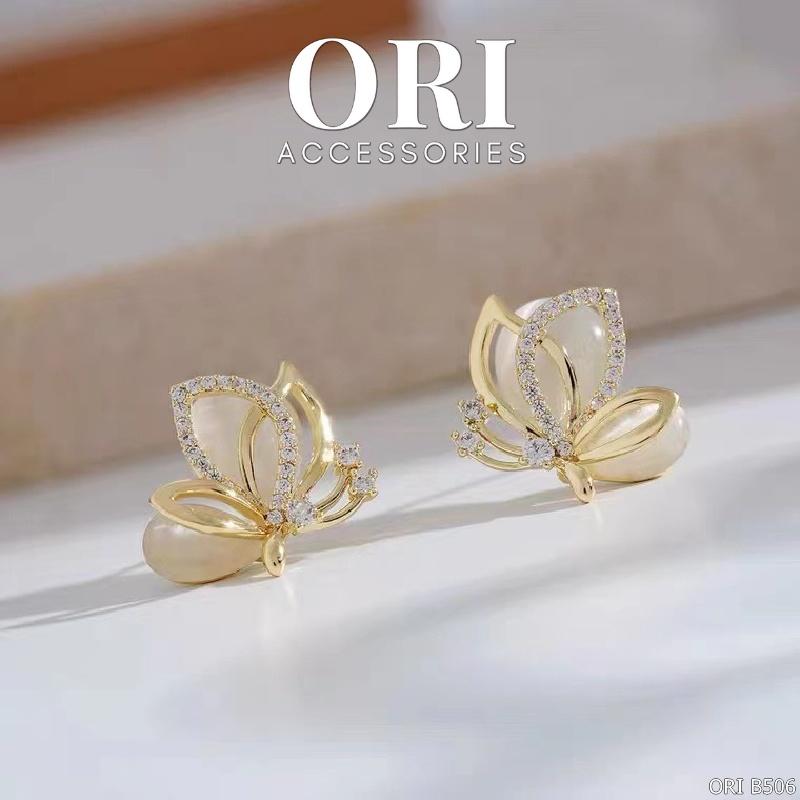 Bông tai nữ hình cánh bướm Alethea xinh xắn ORI ACCESSORIES B506