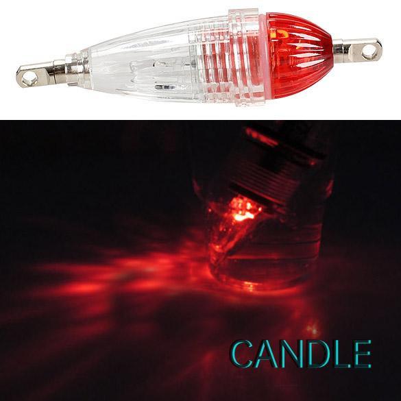 Mồi Giả Câu Cá Hình Mực Có Gắn Đèn Led