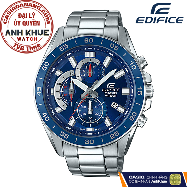 Đồng hồ nam dây kim loại Casio Edifice chính hãng EFV-550D-2AVUDF (47mm)