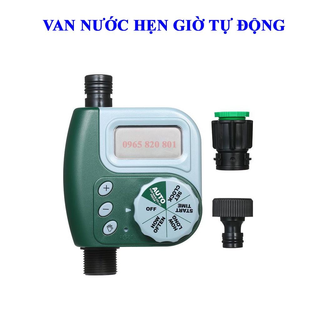 Van nước hẹn giờ điện tử Orbit, Van điện từ điện tử, Van hẹn giờ tưới tự động