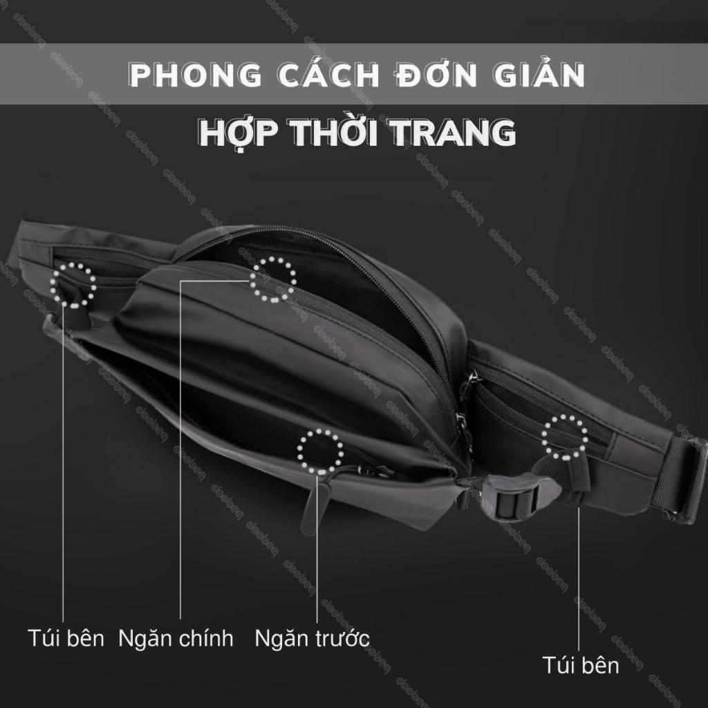 Túi đeo chéo nam thiết kế đeo chéo tiện lợi Doo Bag chất liệu nylon chống kháng nước bền đẹp