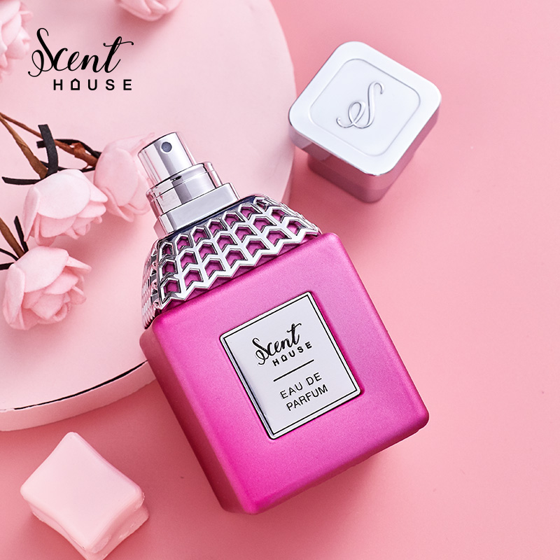 SCENTHOUSE  Red Rose Love Perfume Women's Long-lasting Light Fragrance Fresh Floral and Fruity Scent Delivery Sample Girl Student Net Red Originated from French Grasse perfumer and creative design