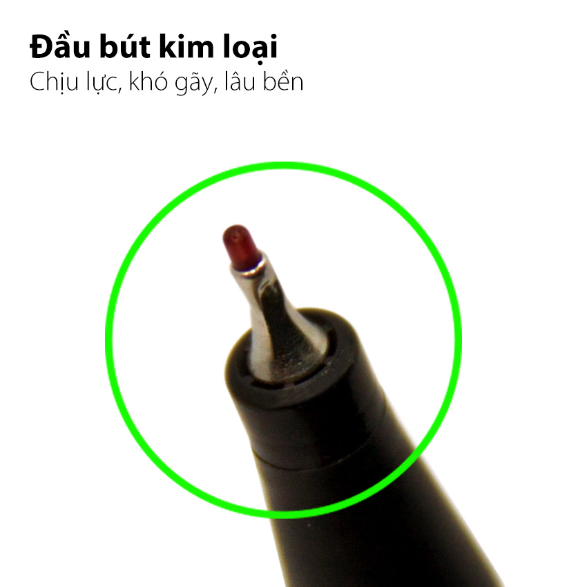 Bút kim màu Stabilo Point 88 Fineliner Makers Pen - 0.4mm - Màu hồng đào pastel (Blush - 28)