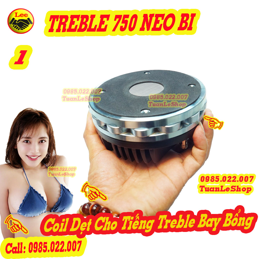 02 LOA TREBLE 750 J B TỪ NEO BI LỒI CAO CẤP – GIÁ 01 CẶP CỦ TREP 750 CÁNH NHÔM