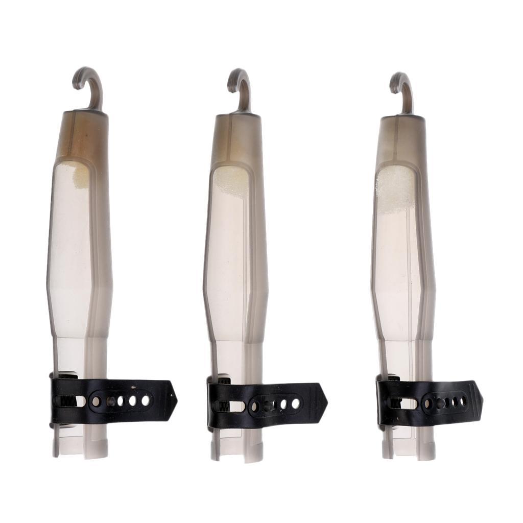 2x 3 Pcs Universal Fishing Rod Tip Protector Fly Rod Pole Head Cover Sleeve