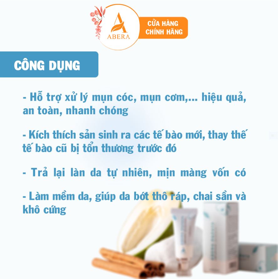 Tinh Chất Đu Đủ Xanh Abera Papaya 7ml - Tinh chất xử lý Mụn Cóc, Mụn Cơm,...