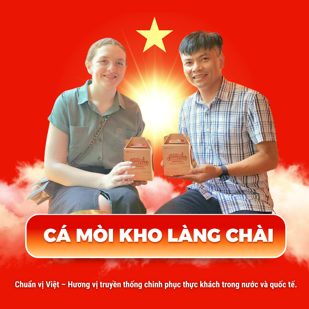 Combo 10 Lon Cá Mòi Kho Làng Chài Sovifood - Cá Mòi Kho Nhừ Xương Đậm Vị, OCOP 4 Sao Hải Phòng - 2kg