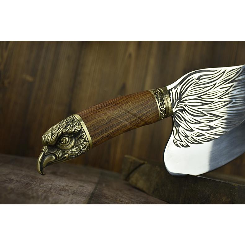 DAO BẾP - DAO THÁI CẮT HOA VĂN KHÂU ĐỒNG MÃ A2 DT159 NT topcomshop vn