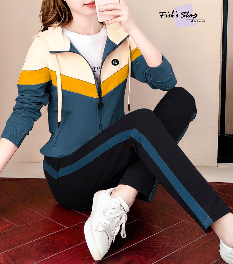Bộ thể thao nữ dài tay FSO02500499
