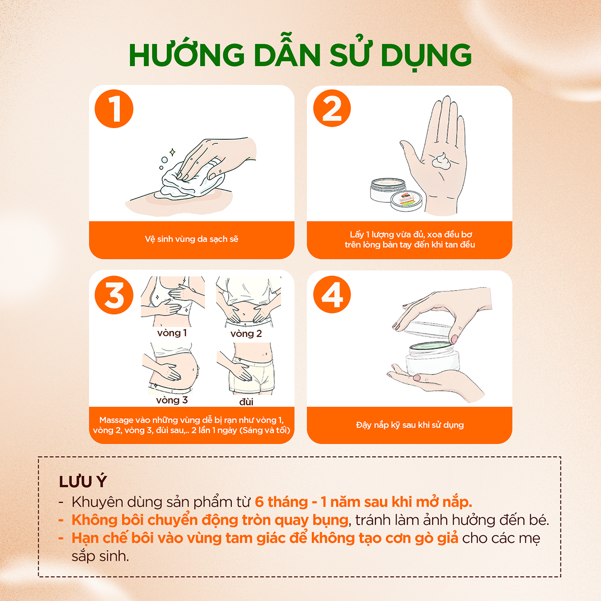 Bơ dưỡng ẩm rạn da cuối thai kỳ Palmer's 125g