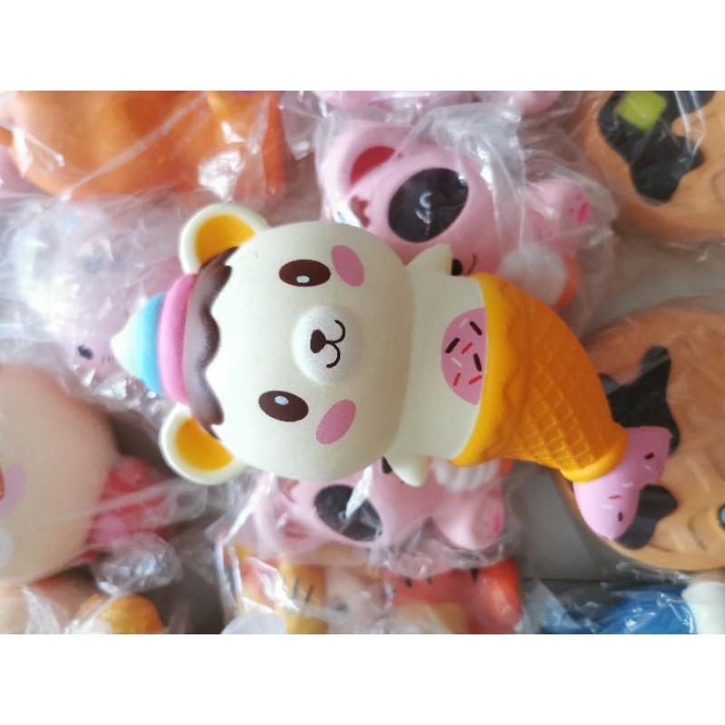 Squishy kem gấu cute