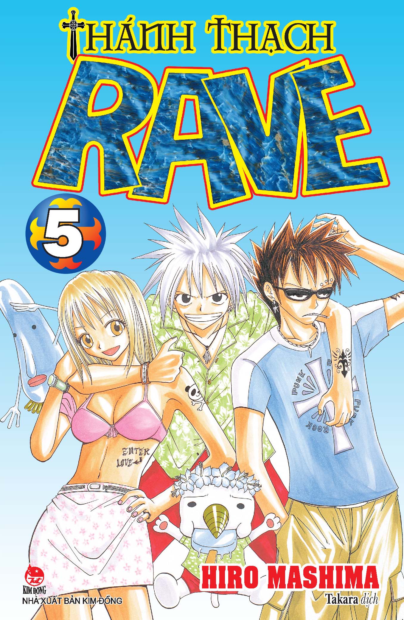Truyện tranh Thánh thạch Rave - Tập 5 - Tặng kèm Bookmark Plue + Bìa áo Special - NXB Kim Đồng