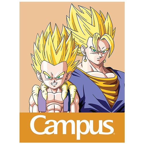 Combo 5 Tập Dragon Ball Z - A5 4 Ô Ly 96 Trang ĐL 120g/m2 - Campus NB-ADBS96 (Mẫu Màu Giao Ngẫu Nhiên)