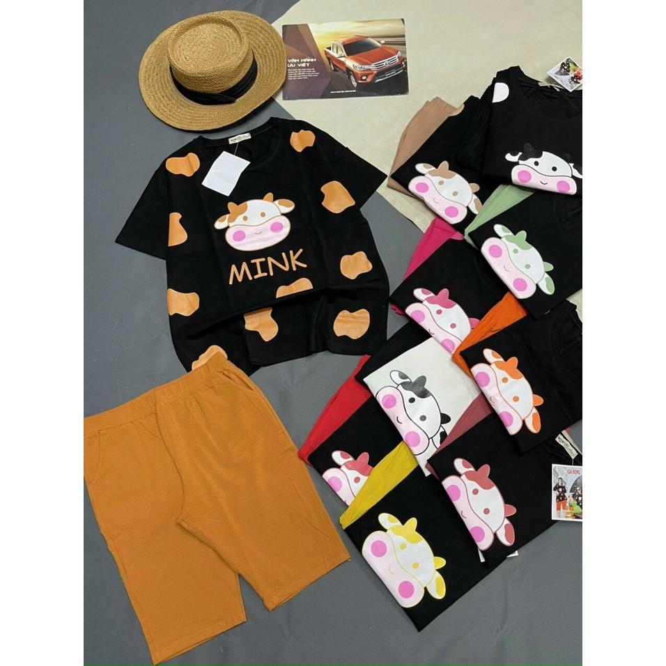Set bộ đồ mặc nhà nữ ngắn cực xinh dành cho các chị em