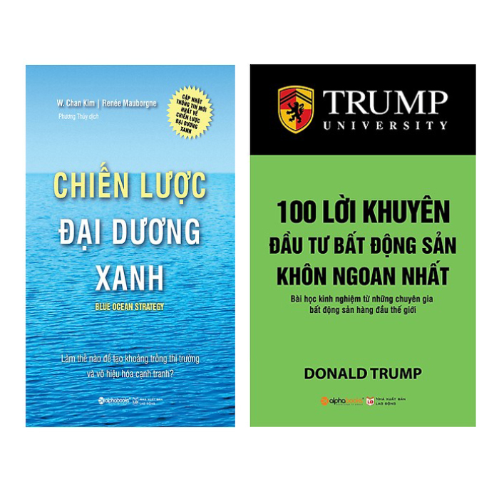 Combo Chiến Lược Đại Dương Xanh  + 100 Lời Khuyên Đầu Tư Bất Động Sản Khôn Ngoan Nhất
