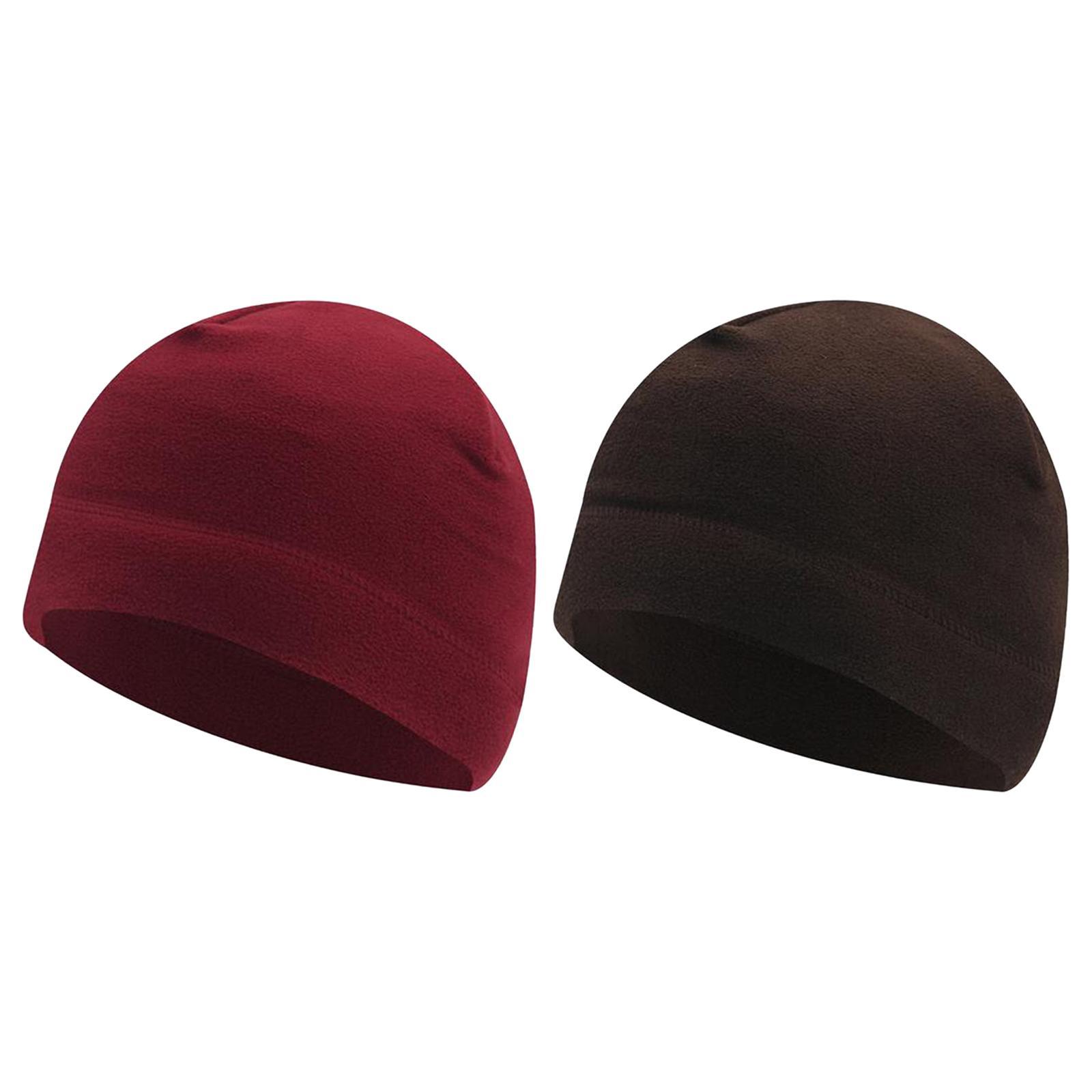 2x Outdoor Windproof Skull Hats Men Winter Beanie Hats