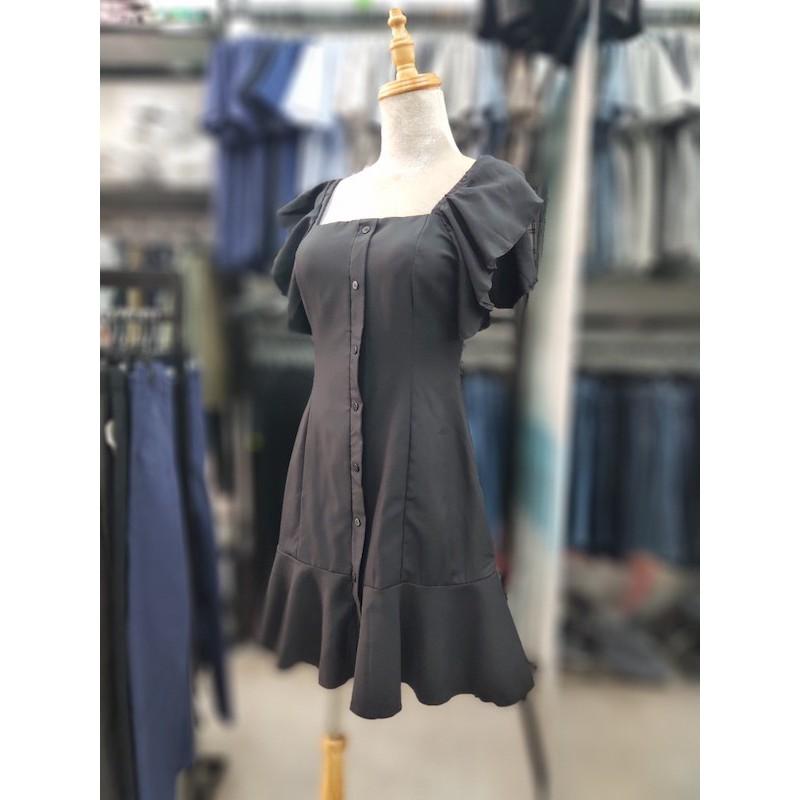 Đầm Trễ Vai Tay Bèo