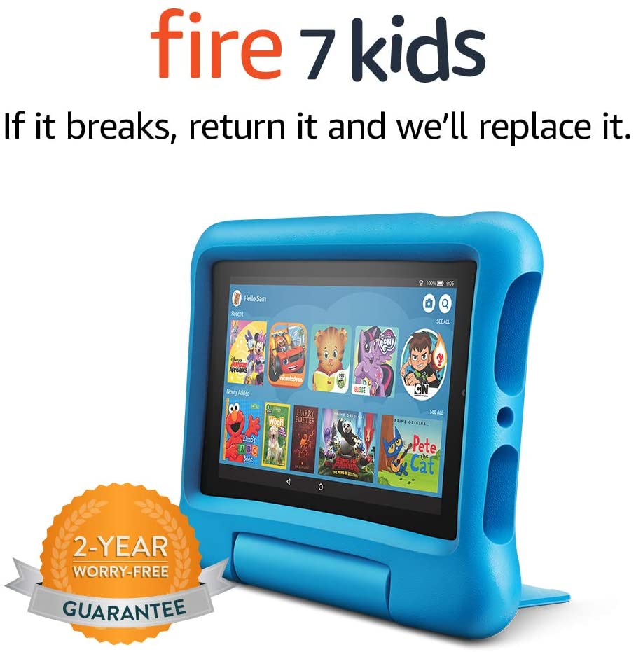 máy tính bảng  Fire 7 Kids - Hàng Nhập Khẩu