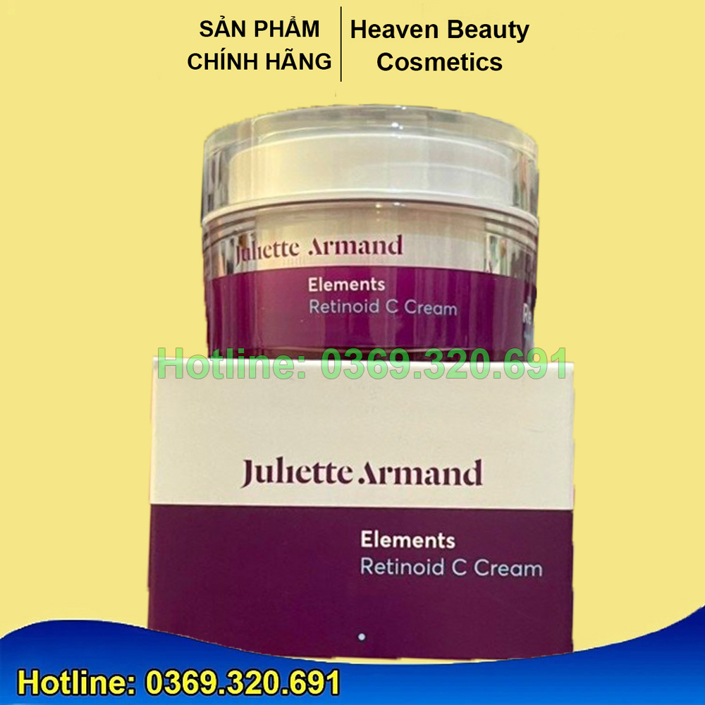 Kem dưỡng tái tạo, chống oxy hoá Juliette armand Retinoid C Cream