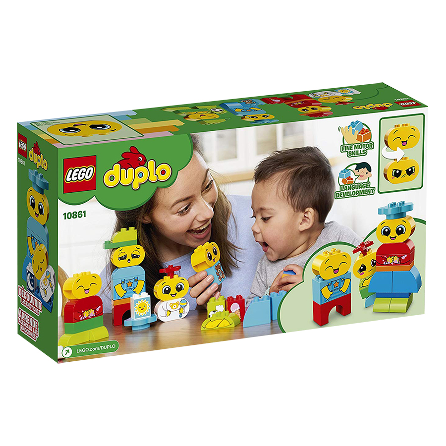 Bộ Lắp Ráp Bộ Cảm Xúc Đầu Tiên Của Bé LEGO DUPLO 10861 (28 chi tiết)