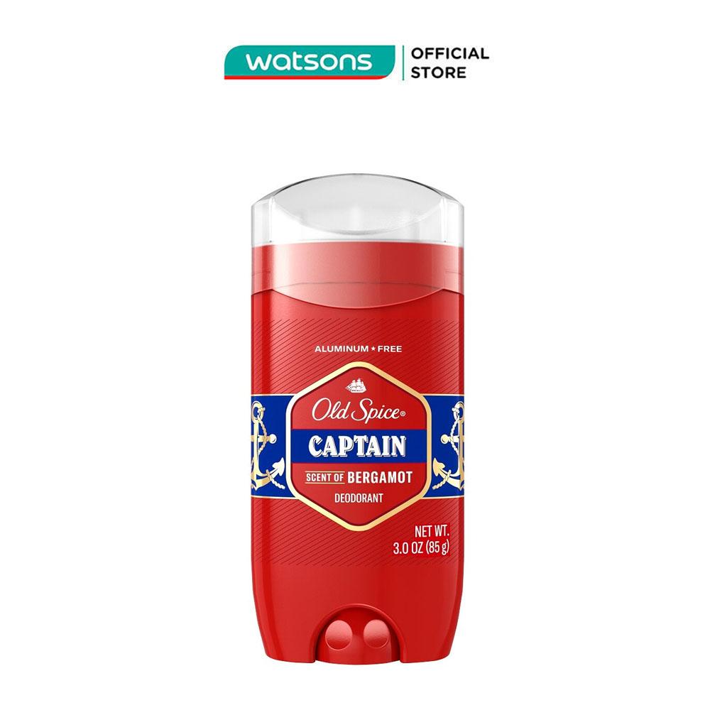 Sáp Khử Mùi Old Spice Captain Scent Of Bergamot Deodorant 85g