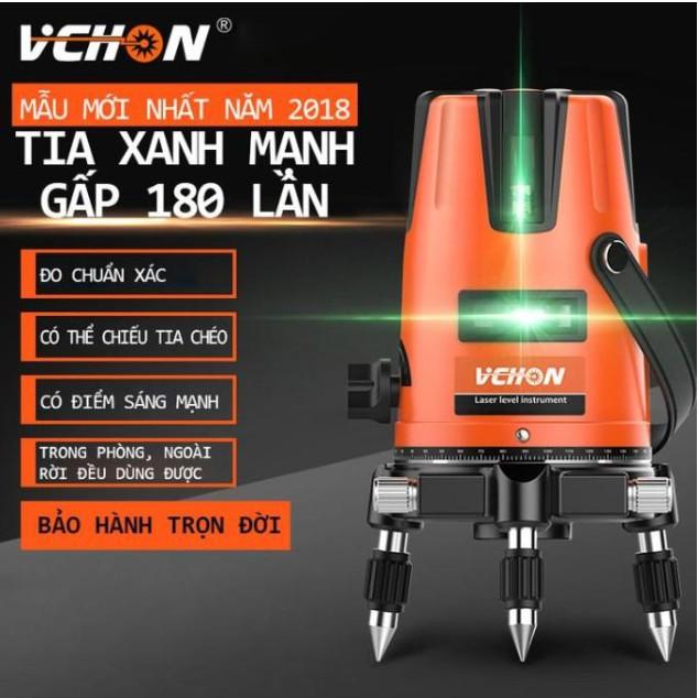 Máy cân bằng 2 tia laser xanh chuẩn xác Vchon - ShopToro - AsiaMart