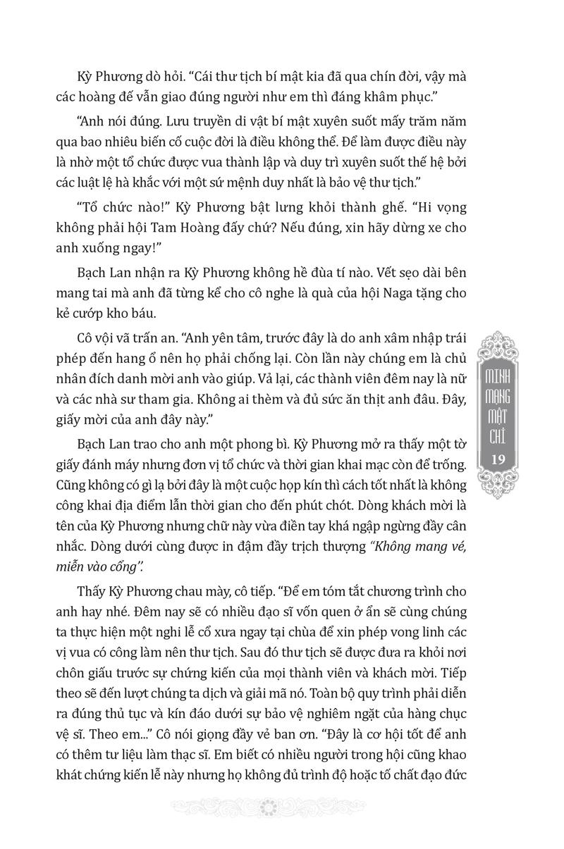 Sách Minh Mạng Mật Chỉ