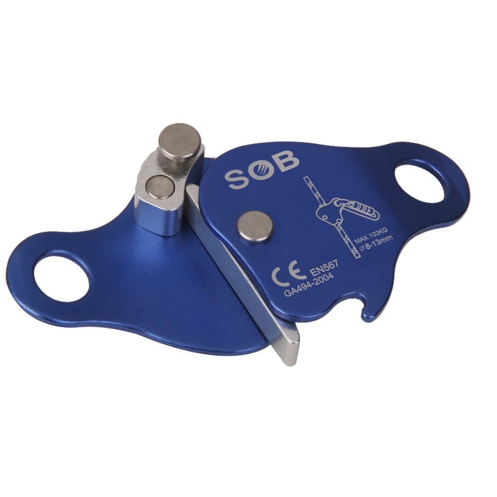 Outdoor Climbing Mountaineering Gear Aluminum Rope Grab