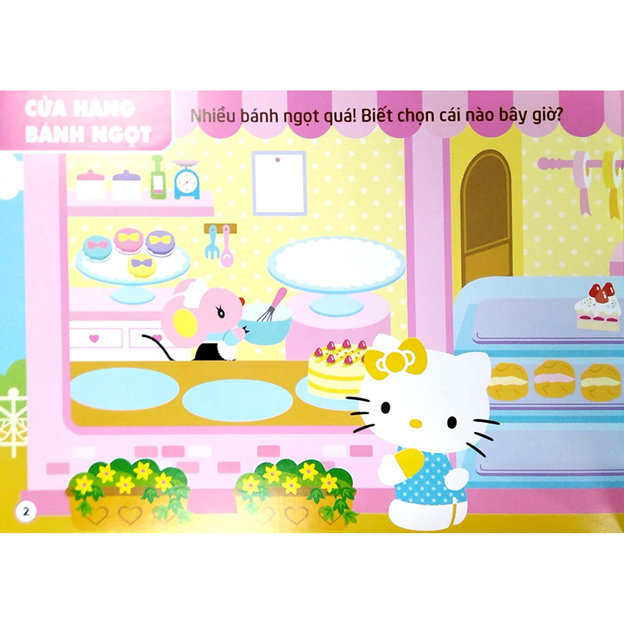 Hello Kitty - Kitty Ham Vui , Mở Tiệc Thôi ! (3-8 Tuổi) - Tái Bản