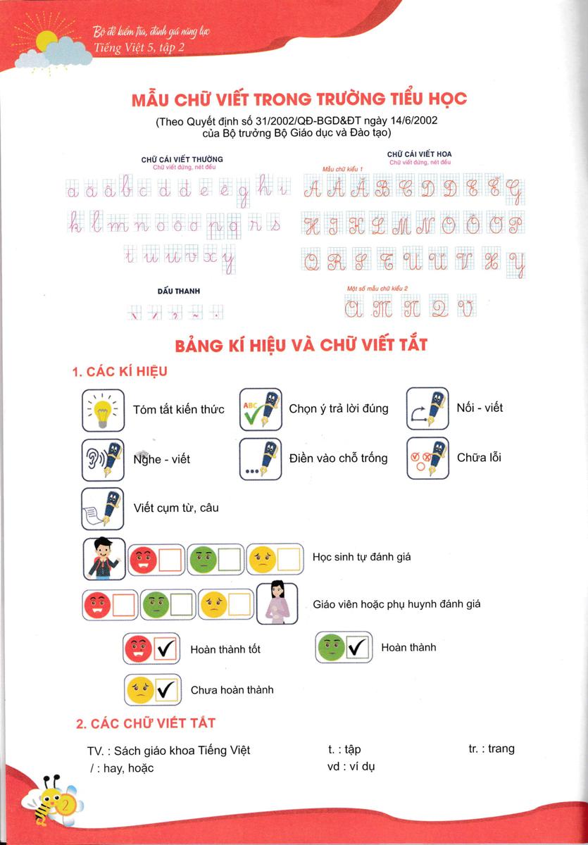 Bộ Đề Kiểm Tra, Đánh Giá Năng Lực Tiếng Việt 5/2