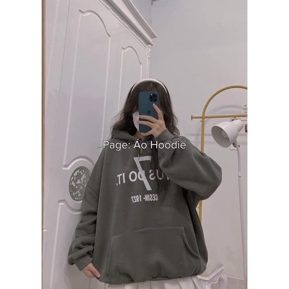 ÁO HOODIE FORM RỘNG MŨ HAI LỚP - 7