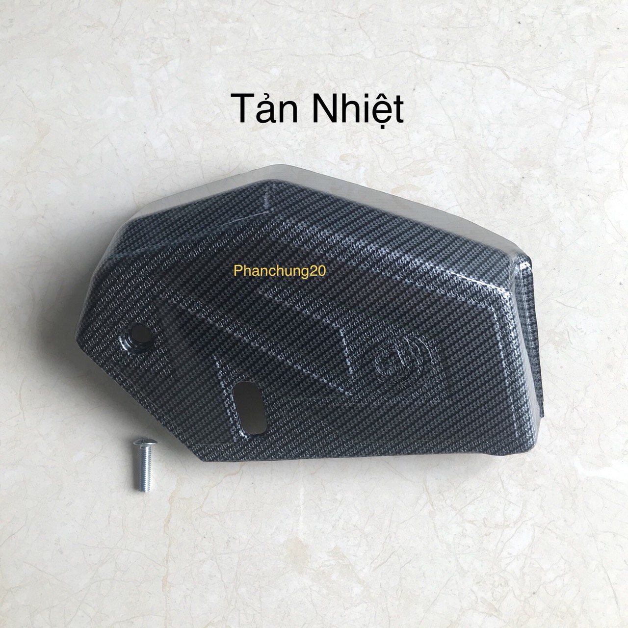 ỐP CHỤP LÀM MÁT DÙNG CHO XE AB 2022 2023 125 160cc CACBON