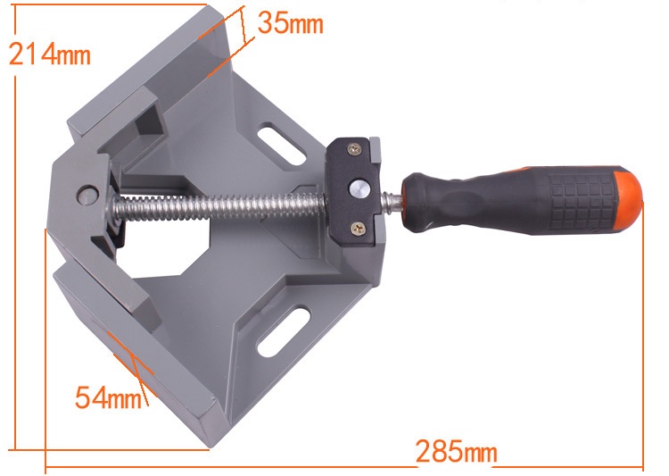 Ê tô vuông góc cỡ lớn tay cầm bền, chắc chắn V2