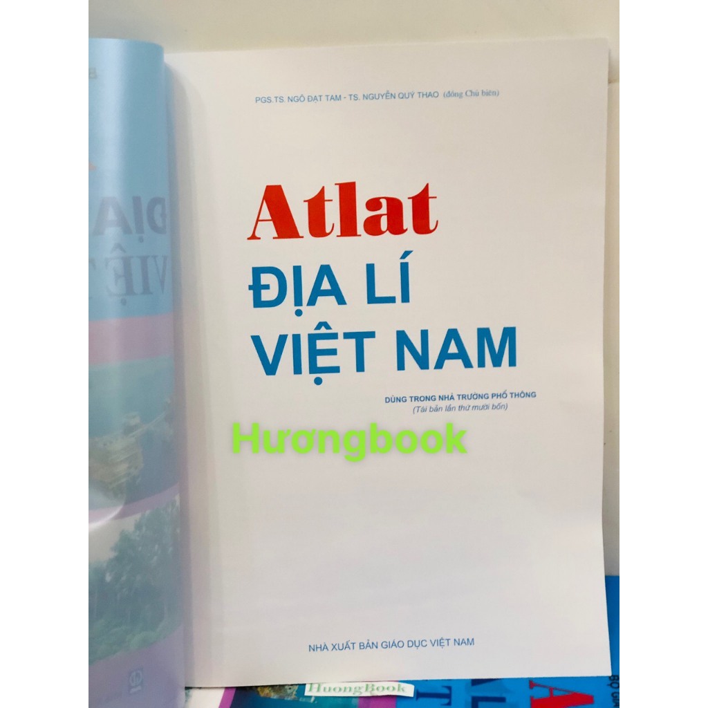 Sách - Atlat Địa Lí Việt Nam ( Mới 20 .10 . 2023 )