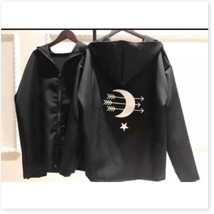 ÁO KHOÁC DÙ PHẢN QUANG UNISEX MŨI TÊN MẶT TRĂNG CỰC CHẤT SIÊU ĐẸP MẪU MỚI NHẤT HIỆN NAY LANA FASHION