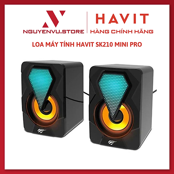 Loa Máy Tính Havit SK210 mini Pro - Hàng Chính Hãng